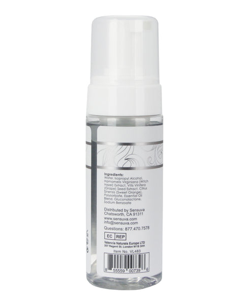 Sensuva Think Clean Thoughts Foaming Toy Cleaner 5.07 fl oz